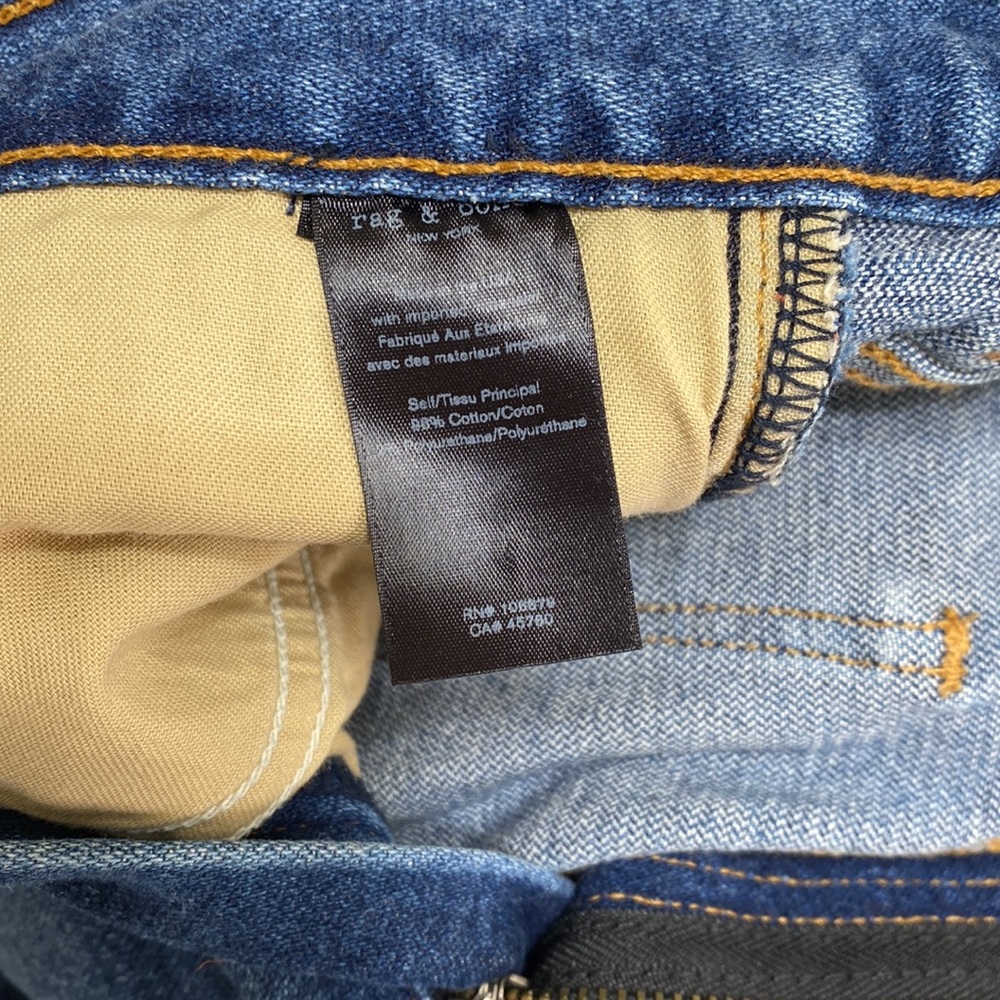 Rag & Bone Cropped Denim Size 24 - Picture 7 of 8